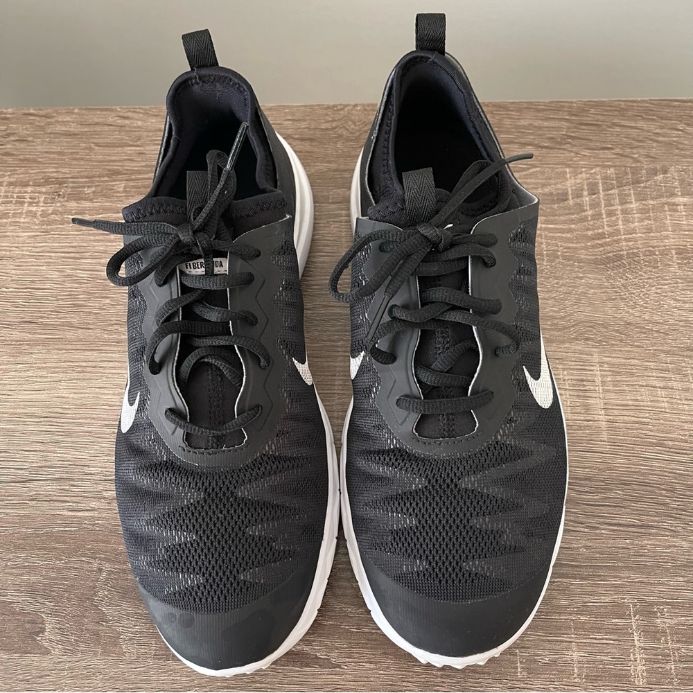 Womens NIKE FI BERMUDA Black/White Golf Trainers Shoe Size 9 - Picture 7 of 14